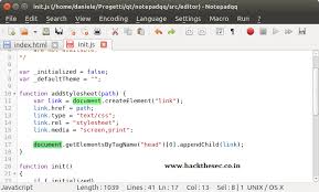 How To Install Notepadqq Text Editor On Ubuntu Linux Text Editor Text