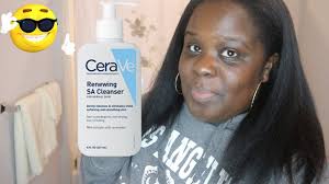 Cerave renewing sa lotion salicylic acid body moisturizer for rough and bumpy skin, 8 oz. Cerave Renewing Sa Cleanser Product Review Theportertwinz Youtube
