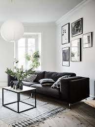 Black and white decoration is an usual option that never goes out of fashion and it can be a great choice for decorating your living room. Pin By Tina Nguyen On Homeme White Living Room Decor Gray Living Room Design Black Living Room
