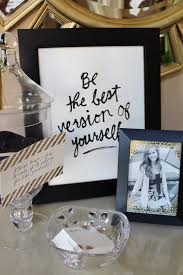 Black And Gold Graduation Decorations Black White Gold Graduation Party Kara S Party Ideas In 2020 Gold Graduation Party Graduation Party Themes Graduation Party