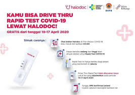 Begini Proses Rapid Test Covid 19 Drive Thru Gratis Di Jakarta Mnctrijaya Com