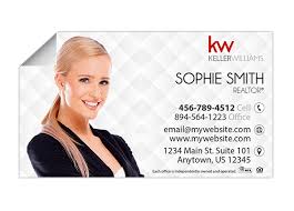 Business card stickers are a unique new style for business cards! Keller Williams Card Stickers Keller Williams Stickers