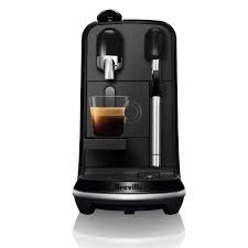 As the beans are ground instantly the tubeless system always guarantees a perfect cup of coffee, with a perfect aroma at the ideal temperature. Nespresso Creatista Uno Coffee Machine Bne500bks Briscoes Nz