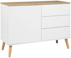Machen Sie Ihr Wohnzimmer Mit Sideboard Dot In Weiss Eiche Zur Wohlfuhloase Entdecken Sie Weitere Mobel Von Tenzo A Kommode Sideboard Weiss Holz Weisser Schrank