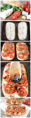 Caprese Garlic Bread Garlic Bread Recipe Two Peas Their Pod Recipes Food Meals