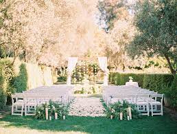 Allied arts guild wedding photography. A Charming Garden Wedding At Allied Arts Guild With Petal Filled Ceremony Aisle Ruffled