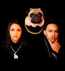 Our Family Portrait That S Theo Pugstable At The Top Of Course Cute Pugs Pug Love Cutest Pug Ever