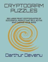 Themed crossword puzzles with a human touch. Cryptogram Puzzles Darthur Devenu Book In Stock Buy Now At Mighty Ape Nz