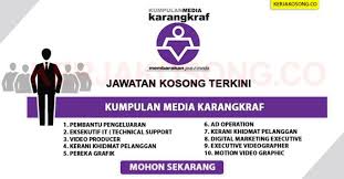 Ribuan kerja kosong sektor kerajaan & swasta tanpa kabel untuk di isi sekarang! Jawatan Kosong Kumpulan Media Karangkraf