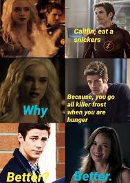 Ships In Flash Snowbarry Flash Funny Snowbarry The Flash Caitlin