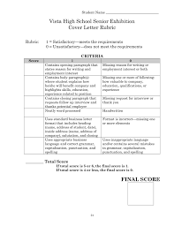 What to put in a cover letter. Cover Letter Rubric