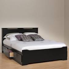 Contemporary platform bed frame for a queen mattress | matches manhattan and regency bedroom furniture collections. Coal Harbor Queen Mate S Platform Storage Bed With 6 Drawers Prepac Mfg
