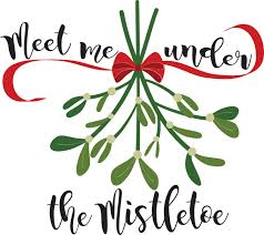 Mistletoe Svg File Svg Dxf Png Jpg Pdf File For Etsy In 2021 Christmas Card Design Mistletoe Drawing Mistletoe