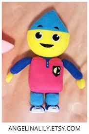 Charlie S Colorforms City Plush Fanart Handmade Doll Etsy In 2020 Handmade Dolls Etsy Handmade Soft Toys Dolls Handmade