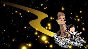 I made it on photoshop. Calvin And Hobbes Wallpapers Space Wallpaper Cave