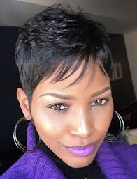 Not all women love growing hair, and, well, we have finally moved away from that old best easy natural hair styles for beginners. 21 Short Cute Haircut For African American Women African American Short Haircuts Chic Short Haircuts Short Hair Styles African American