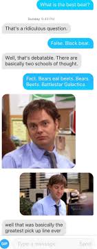 Bears Beets Battlestar Galactica Tinder
