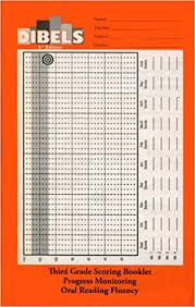 Dibels Third Grade Scoring Booklet Progress Monitoring Oral