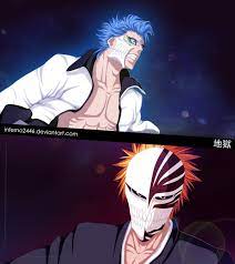 ichigo vs grimmjow by inferno2446 on deviantart