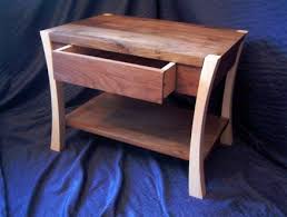 Maple Walnut End Table End Tables Artisan Furniture Table