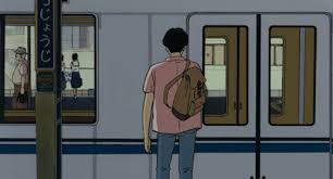 Aesthetics anime beige hayao miyazaki anime gif aesthetic beach flower vintage red rocky cliffs ocean water ghibli umi ga kikoeru. Studio Ghibli Ocean Waves 1993 Animated Gift Ghibli Studio Ghibli