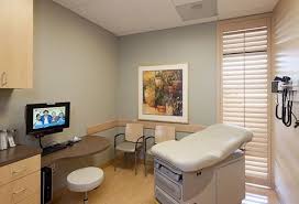 Colorful Doctor Office Interior Designs Simple Doctor Office Design With Wooden Floor Lila Medical Office Decor Office Interior Design Medical Office Design