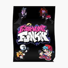 Friday night funkin digital copy. Friday Night Funkin Posters Redbubble