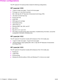 Download the latest version of the hp laserjet 1015 driver for your computer's operating system. Hp Laserjet 1010 Series Printer Software Technical Reference Pdf Free Download