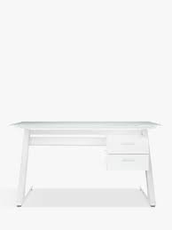 Excellent condition, condition is used. Glass Desks John Lewis Partners