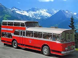 Fbw Vetter Fellbach Autobus 1 Stock 1966 Openbaar Vervoer Vervoer Busjes
