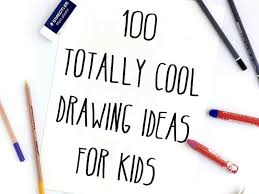 Here presented 55+ cool pictures for drawing images for free to download, print or share. 100 Crazy Cool Drawing Ideas For Kids For 2021