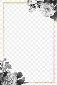 Gold Frame With Black Roses Design Element Free Image By Rawpixel Com Ningzk V Design Element Gold Frame Black Rose
