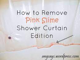 Cleaning The Shower Curtain Clean Shower Curtains Cleaning Hacks Hard Water Stain Remover