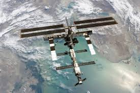 Image result for international space station through telescope