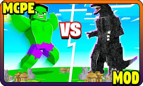 Godzilla vs king kong in minecraft?! Godzilla The King Of The Monsters Addon Mcpe For Android Apk Download