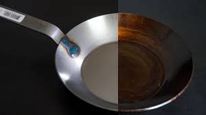 Carbon steel wok is known as an effective and reliable material for cooking thanks to its provision of quick heat conduction. How I Season My Black Carbon Or Carbon Steel Pans The Goal Is Non Stick Youtube