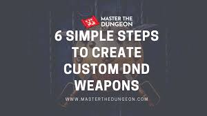 D&d 5e introduces a new game mechanic, advantage and disadvantage. 6 Simple Steps To Create Custom Dnd Weapons Quickly Master The Dungeon