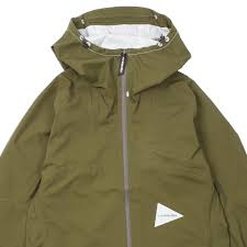 And Wander 3l Light Rain Jacket Green Garmentory