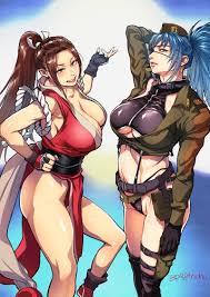 Mai Shiranui :: king of fighters :: games :: leona heidern :: kishizuka  kenji :: Game Art :: game ero :: angel (kof) - JoyReactor