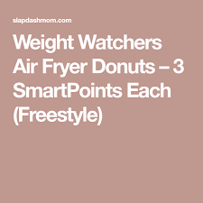 Pin On Ww Air Fryer Donuts