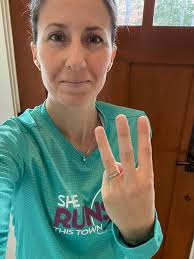 Ran a marathon today. Was hoping to break 4 hours (9:09 min/mile pace).  Ended up running it in 3:48:58 (8:44 min/mile pace). I kept waiting for the  wheels to fall off. They