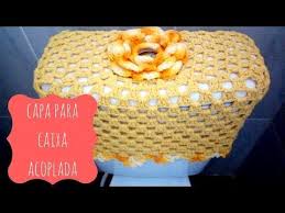 Capa De Crochê Para Caixa Acoplada De Banheiro Capa Para Caixa Acoplada Em Fio Conduzido Pink Artes Croche By Rosana Recchia Youtube Tampas De Caixa Caixa Acoplada Caixa De Descarga