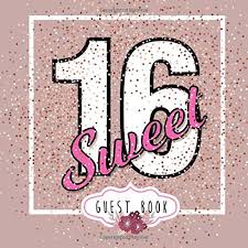 I mean, if he's this careless of your feelings now, he's not going to get any better. Sweet 16 Guest Book Happy Birthday Sweet 16 Years Old Sweet Sixteen Guest Book Gifts For Girls Boys Party Family And Friends To Write In 16 Year Birthday Guest Book Volume