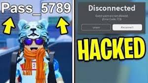 Putting My Password In My Roblox Name Hacked Roblox Jailbreak Roblox Hacks My Roblox