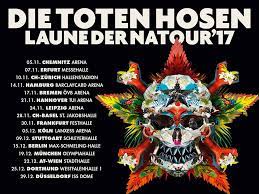 Das neue album der toten hosen. Die Toten Hosen Laune Der Natour Tourdates