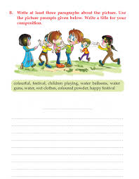 Pictures stimulate thoughts and motivate to express views and ideas. Writing Skill Grade 3 Picture Composition 8 Composition Writing Picture Composition Picture Story Writing