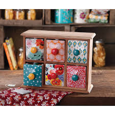 The Pioneer Woman Flea Market 6 Drawer Spice Tea Box Pioneer Woman Flea Markets Pioneer Woman Dishes Tea Box