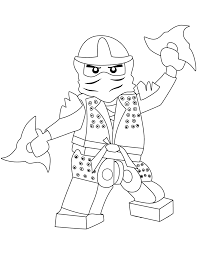 Color online and print these lego ninjago green ninja named lloyd garmadon for free. Lego Ninjago Lloyd Garmadon With Shurikens Coloring Pages Cartoons Coloring Pages Coloring Pages For Kids And Adults