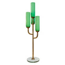 Green cactus lamp with shade table desk. Cactus Lamp 85 For Sale On 1stdibs