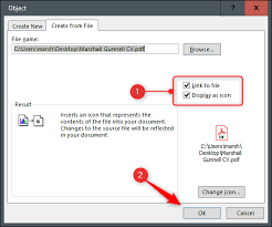 Insert text from a pdf file to word. How To Insert A Pdf Into Excel